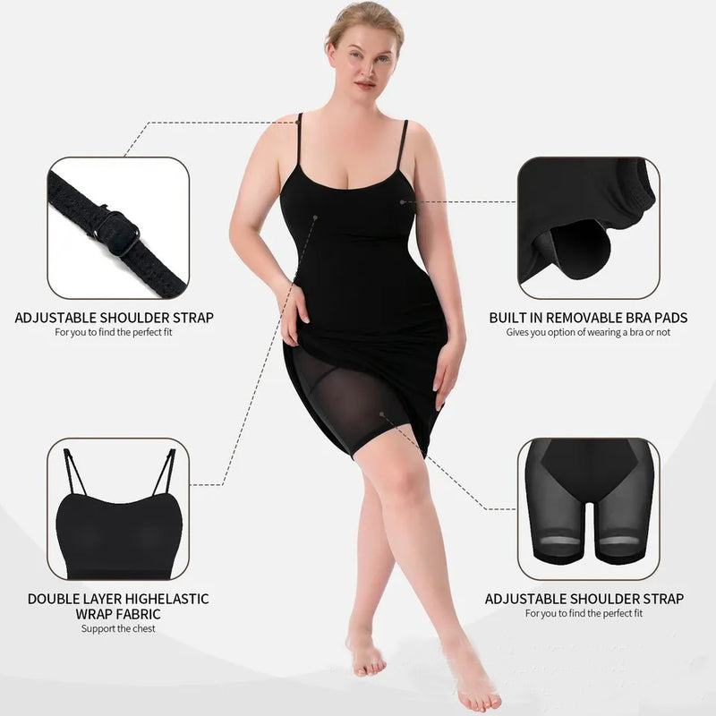 Women's Shapewear Dress Jumpsuit