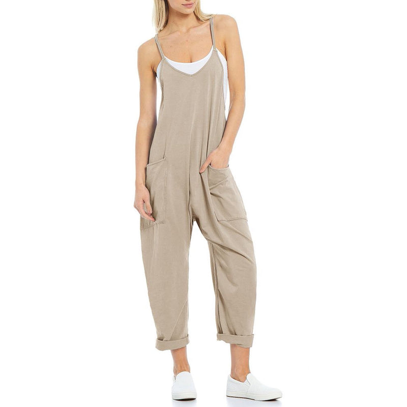 Casual Trousers Jumpsuit 