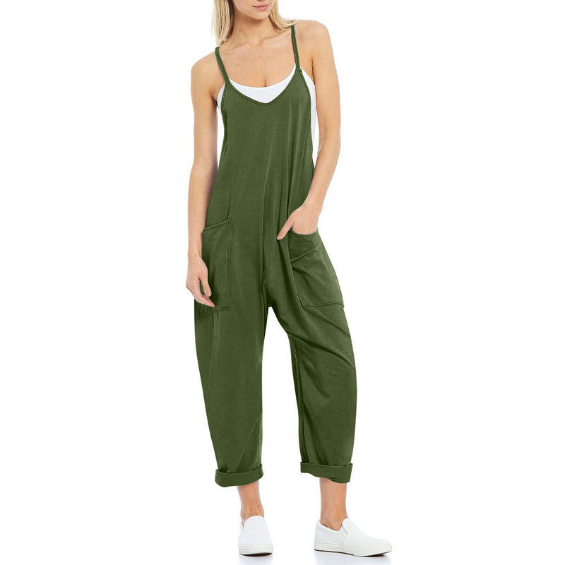 Casual Trousers Jumpsuit 