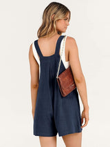 Casual Wide Leg Jumpsuit, Loose Casual Wide-leg Jumpsuit