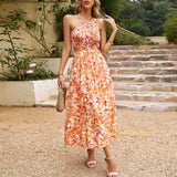 One Shoulder Maxi Dress, Elegant Slant-Shoulder Maxi Dress