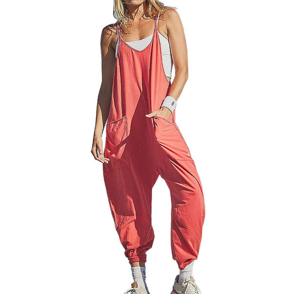 Casual Trousers Jumpsuit 