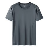 Quick Drying Short Sleeved T-shirt For Men 2024. Summer casual plus oversize 6X 7X 8X 9X