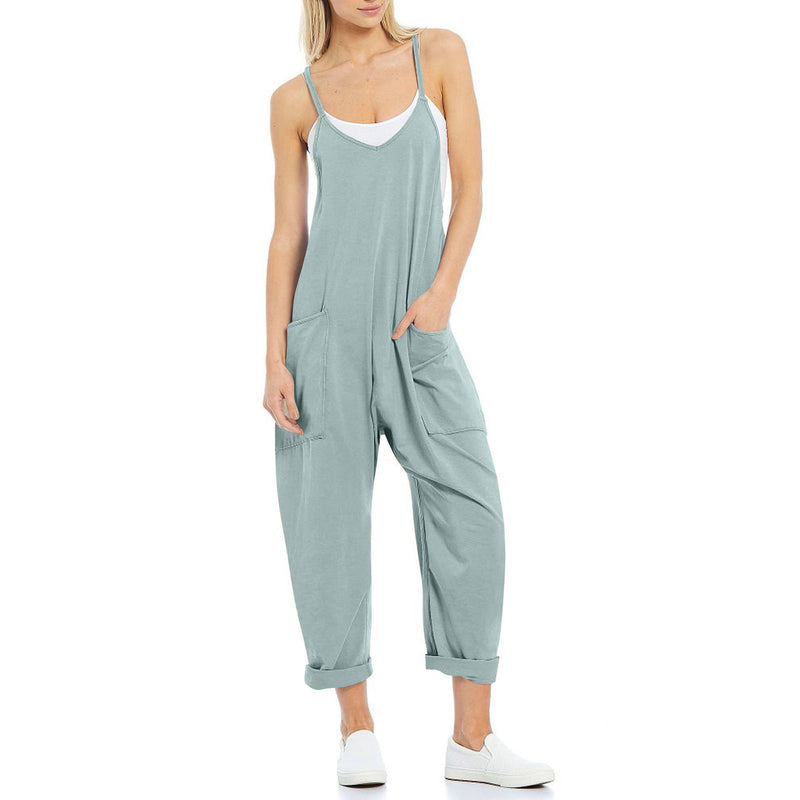 Casual Trousers Jumpsuit 