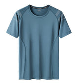 Quick Drying Short Sleeved T-shirt For Men 2024. Summer casual plus oversize 6X 7X 8X 9X